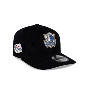 Dallas Mavericks 2011 Finals Black & Gold Corduroy 19TWENTY Adjustable Hat